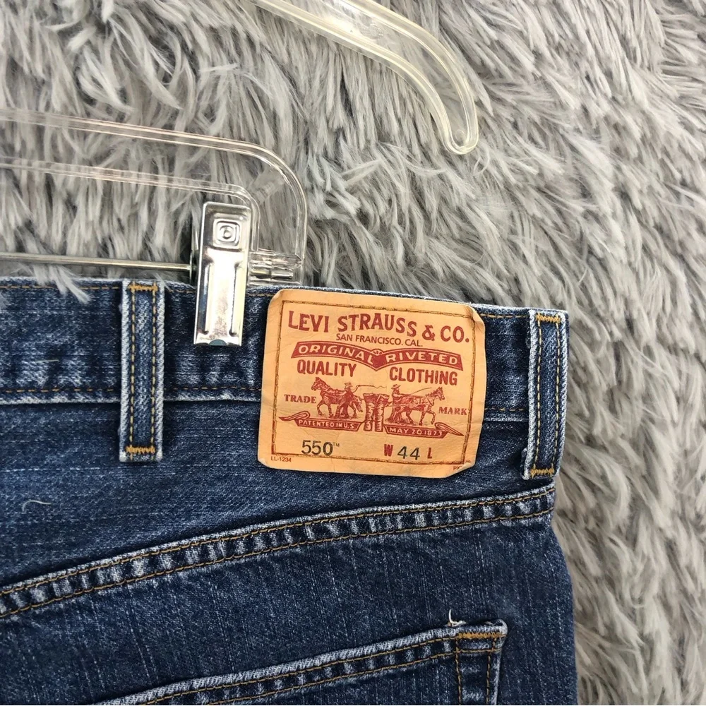 Levis Shorts 550 Mens Size 44 Denim Relaxed Fit